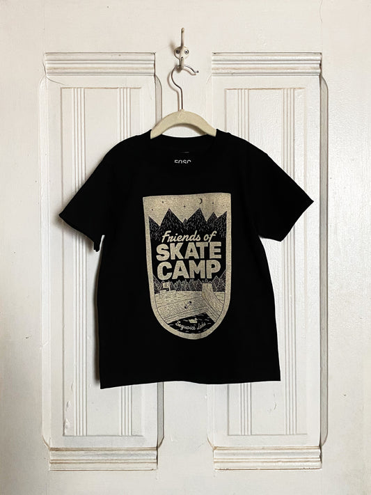 Logo Tee Black Kids