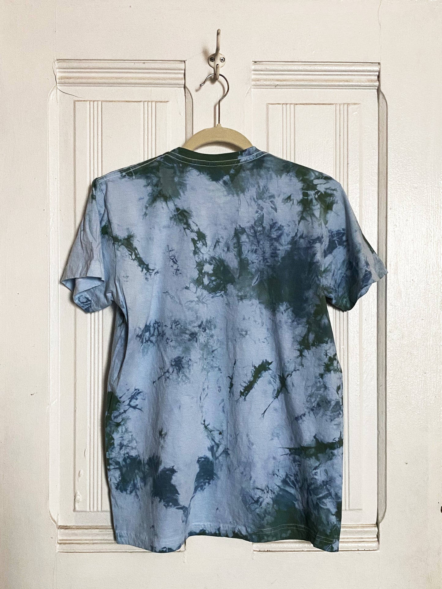 Logo Tee Tie Dye Forest Green Adult