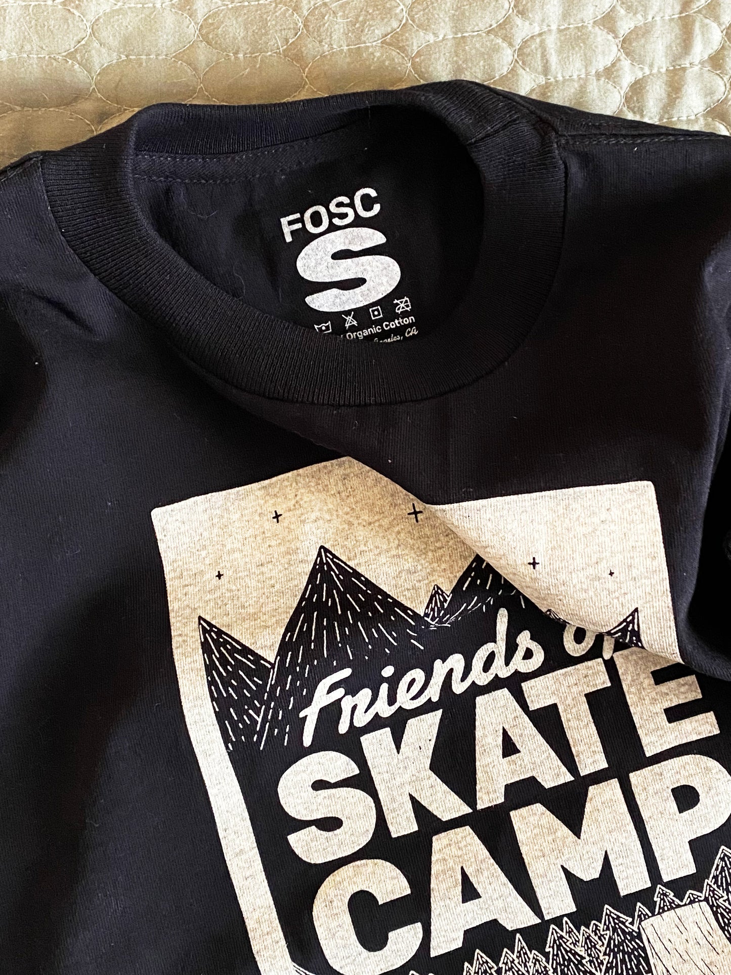 Logo Tee Black Kids